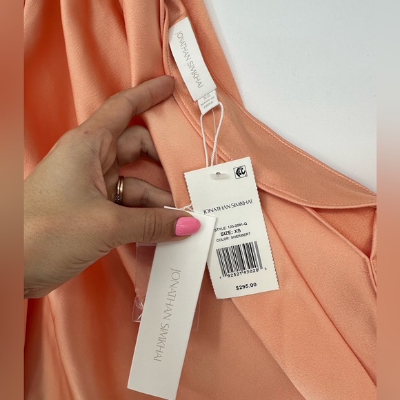 Jonathan Simkhai Alice Cold Shoulder Top - Picture 4 of 5